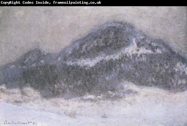 Claude Monet Mount Kolsaas in Misty Weather